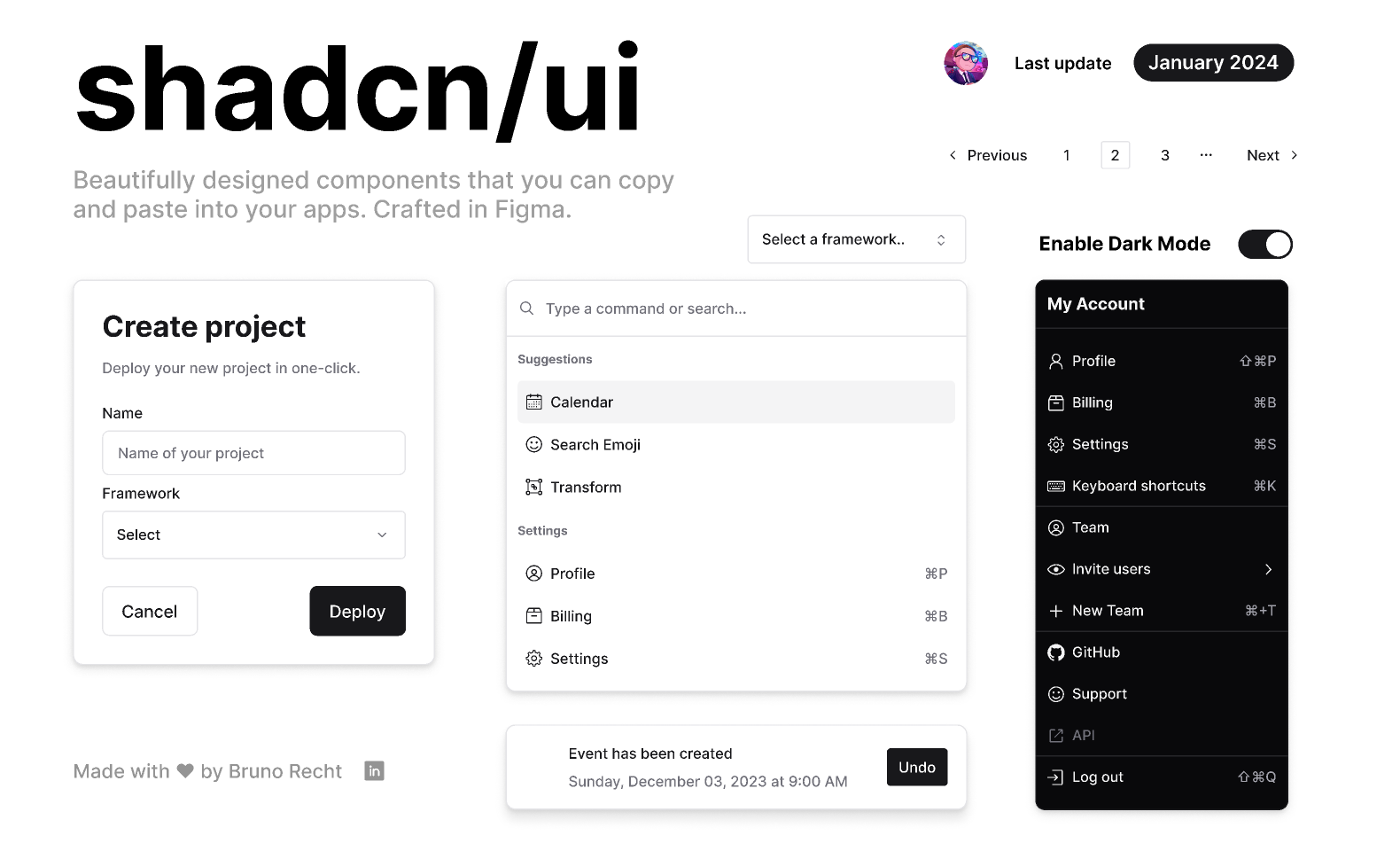 shadcn/ui
